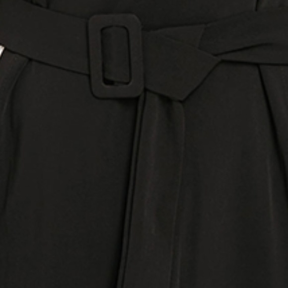 ♠ Chic Plus Size Stripe Panel Mini Dress w/ Belt ♠ - Picture 6 of 8